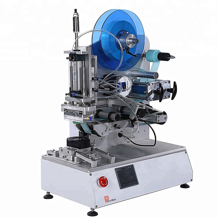 Semi Automatic High Precision Flat Labeling Machine
